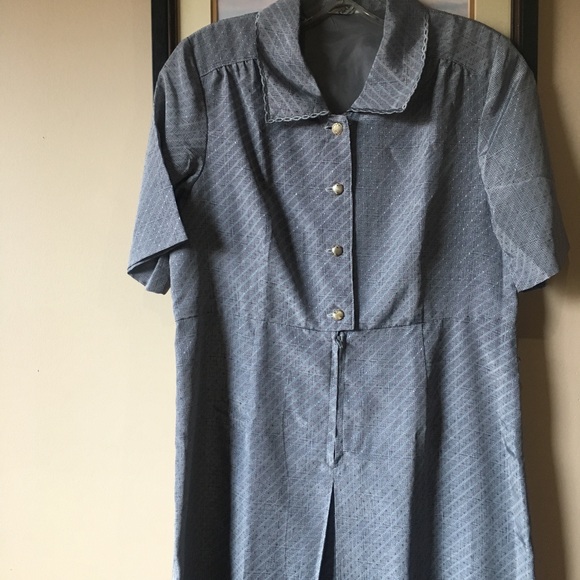 Vintage 1940s/50s dress - Picture 2 of 4